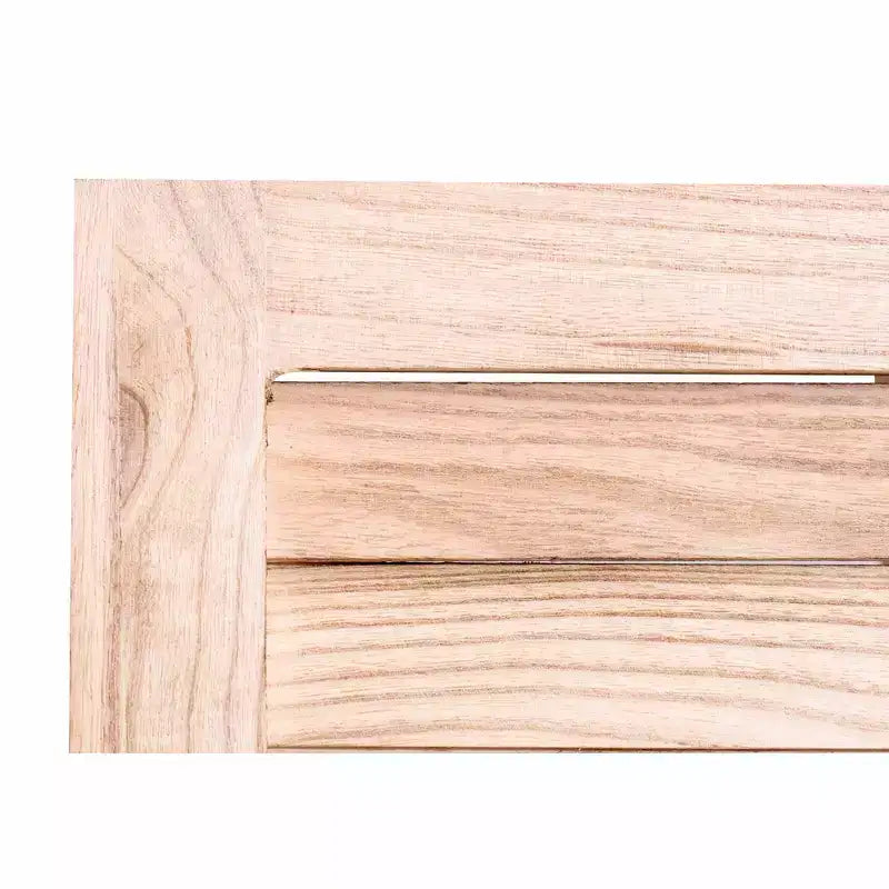 Divisorio autoportante a 1 anta in legno naturale, alto 180 cm