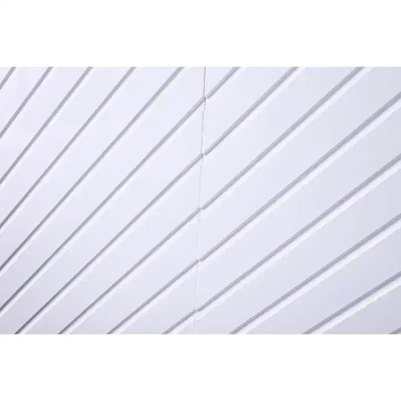 Armadio contenitore in legno bianco a 4 ante per uso domestico
