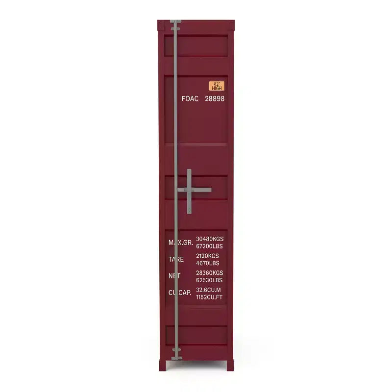 Libreria a giorno a 5 ripiani – Nero Sabbia / Rosso / Bianco Sabbia, Argento Lucido, Per Adulti